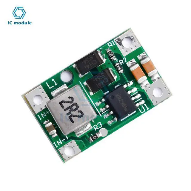 Alt view image 3 of 6 - DC Boost Step Up Module 5V 3A Mini High-efficiency 3.7V Lithium Booster Charger Circuit Board Mobile Power Supply