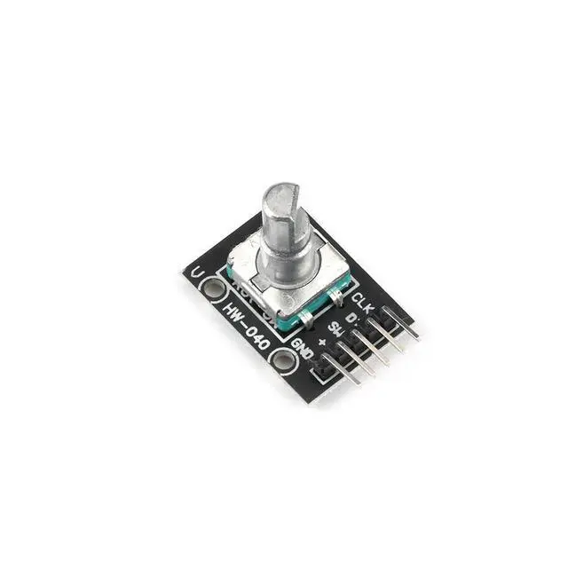 Alt view image 2 of 3 - 360 Degrees Rotary Encoder Module For Brick Sensor Switch Development Board KY-040 With Pins