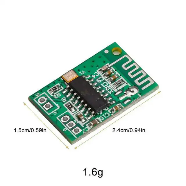 Alt view image 2 of 3 - Bluetooth-Compatible 5.0 Audio Module 5V 3W Mono output Receiver board Digital Audio Amplifier Module Audio Amplifier Board