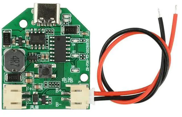 Main image of 3.7V to 5V 7V 9V 12V Boost Board 4 Gear Adjustment Fan Motor Speed Controller USB Recharge Fan Circuit Governor Step Up Module
