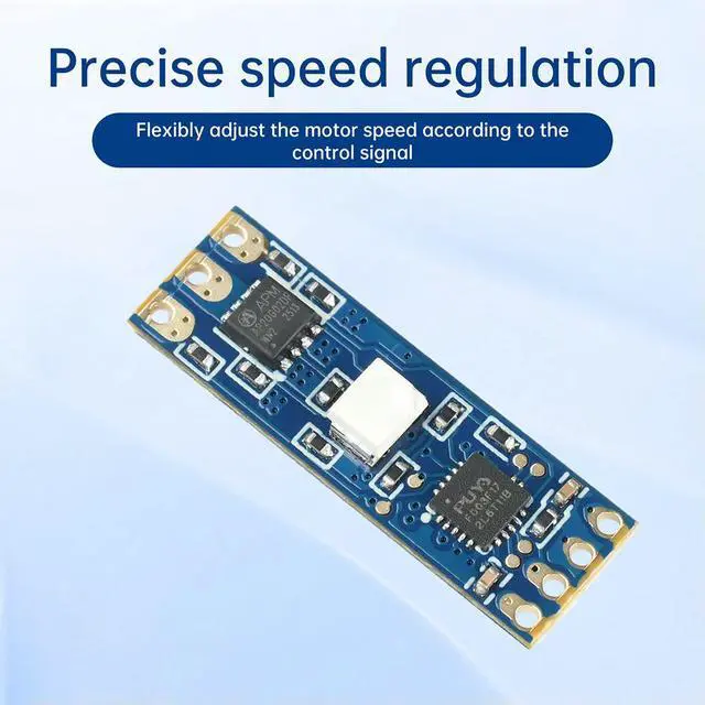 Alt view image 2 of 6 - DC 5-16V/2-3S Micro Brushless PWM 8A Controller Motor Governor Module Servo Motor Drive ESC Board