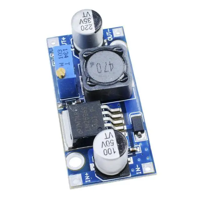 Alt view image 2 of 6 - DC-DC Step-down Module 3A Adjustable Buck Step-down Module LM2596 Voltage Regulator Board