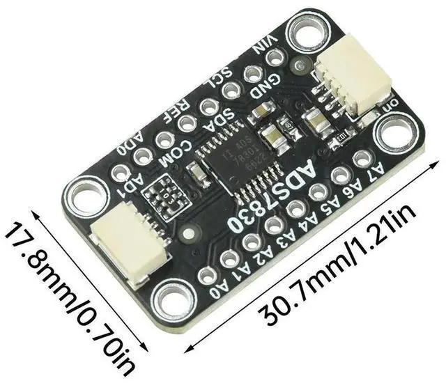 Main image of ADS7830 8-bit ADC Analog-To-Digital Converter Module Compatible With STEMMA QT Qwiic