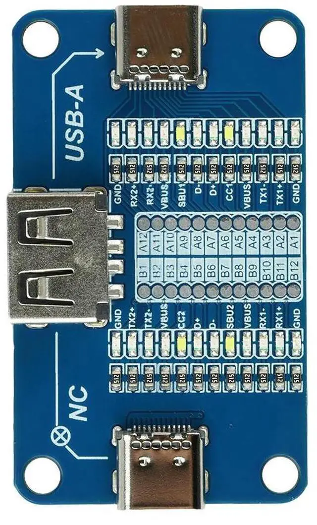 Main image of USB A to Type-C Type C to Type C Data Cable Detector Board USB Cable Tester For Type-C Circuit On-Off Switch Test Board Tool