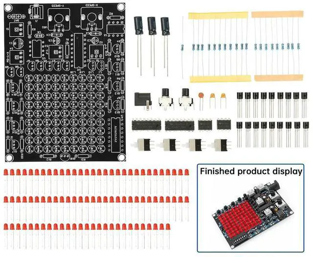 Main image of DIY CHA-81 DC4.5-9V LED Tracking Light Game Soldering Project Practice Electronic Component Kit