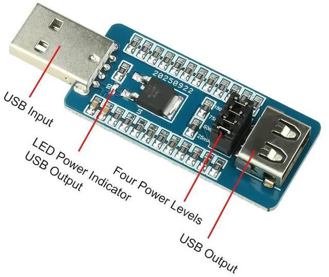 Main image of USB A Power Bank Virtual Load Anti-Shutdown Switch Module Load Anti-Shutdown Module Mobile Power Module