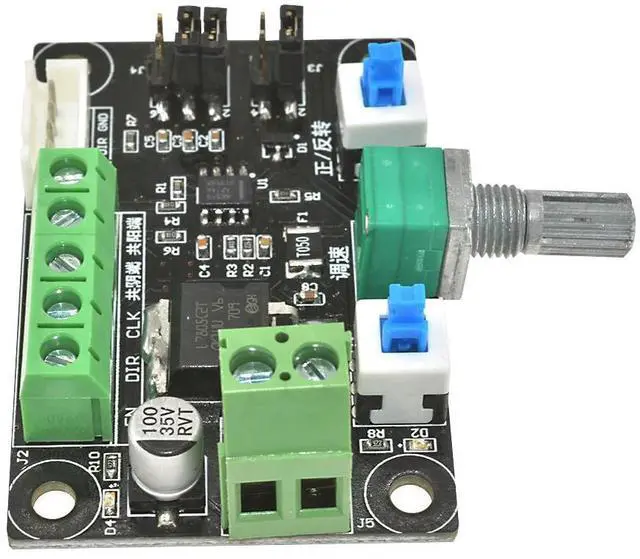 Alt view image 3 of 6 - Motor Driver Controller Board For MKS OSC Stepper Motor Drive Controller Speeds Regulation Positive Negative Rotation Controller