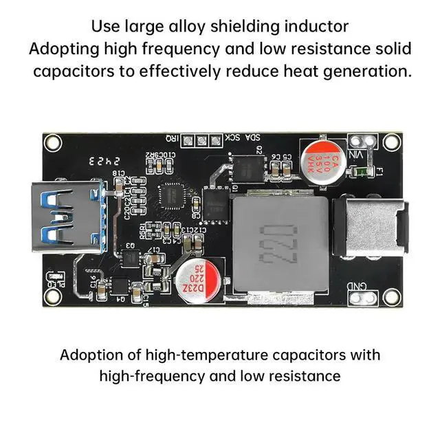 Alt view image 2 of 6 - PD3.1 PD3.0 140W PD Decoy Fast Charging Voltage Trigger Suppport QC4.0+/5.0 PD PPS FCP SCP SFCP AFC