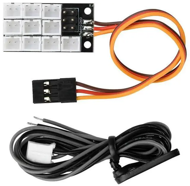 Main image of RC Truck Light Group Expansion Board 4 in 1 PH2.0 Extension Module Electronic Kit for 1/14 Tamiya Tipper770S Excavator Model Car