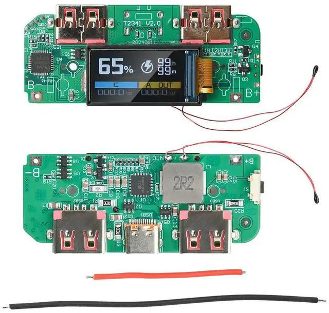Main image of 22.5W PD Colorful Display Bidirectional Fast Charger Mobile Power Module Circuit DIY Motherboard 5V 4.5A Type-c USB Interface