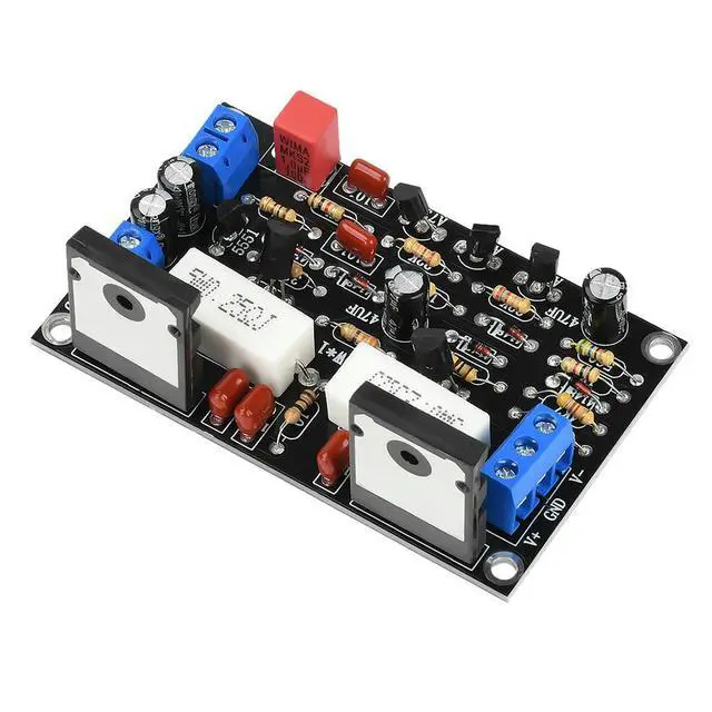 Alt view image 3 of 3 - DC10V-45V 150W Max Tube High Power Amplifiers HIFI Audio Amplifier Board Electronic Kit
