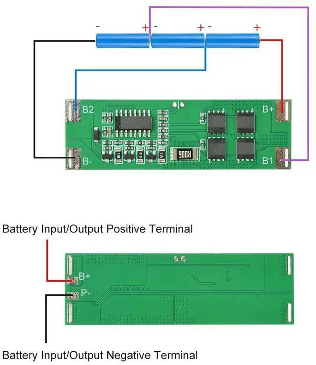Main image of 3S 12.6V Polymer Li-ion Lithium Charger Protection Board 15A Discharger and Charger BMS Balance Module