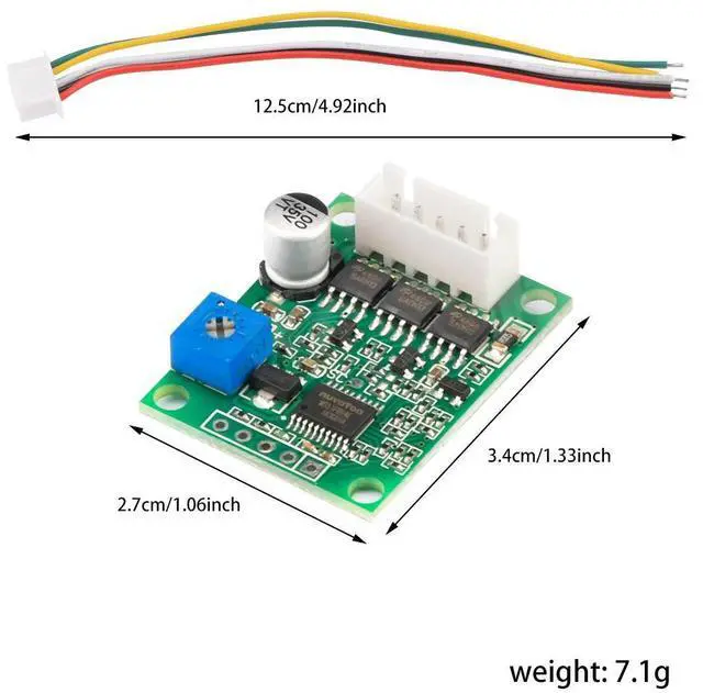 Main image of DC6-20V 60W BLDC Three-phase DC Brushless Hallless Motor Driver Motor Driver Board Electronic Component Kit