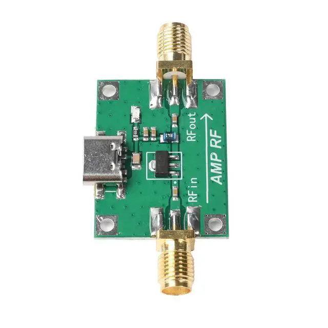 Alt view image 3 of 3 - 5MHz-6GHz Broadband RF Power Amp Module SBB5089 20dB Gain DC 5V Type-C High Integration Mini Size for RF Front-end Applications