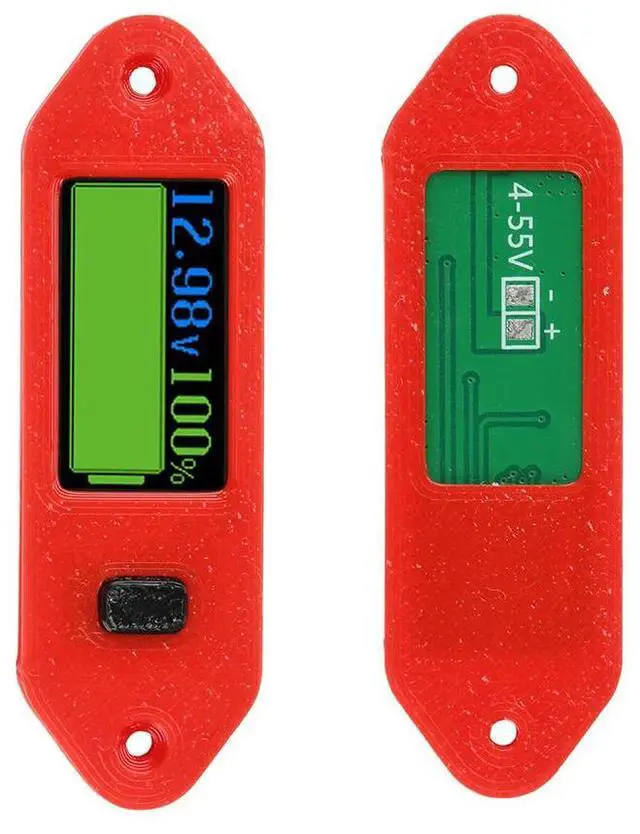 Main image of Programmable Voltage Meter Dc 4-55v 0.96 Inch Screen Universal For NCM LFP Electric Tool