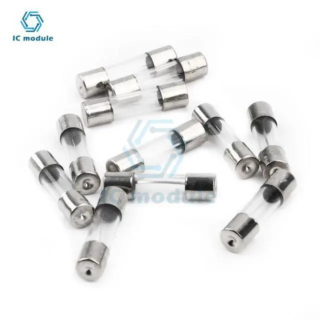 Alt view image 3 of 6 - 100 PCS Fast Blow Glass Fuse Box Kit 5x20 250V For Circuit Current Protection 5*20mm 0.2/0.5/1/2/3/5/8/10/15/20A