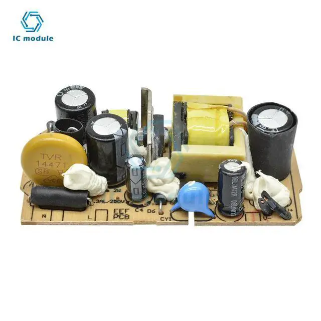 Alt view image 3 of 3 - AC-DC 12V 1A Switching Power Supply Module Bare Circuit Board for Replace/Repair Short Circuit Protection