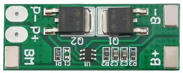 Main image of LiFePO4 Balanced Board BMS 2S 6.4V 10A Charging PCB PCM Short Circuit Protection For LED Power/UPS/Solar Energy