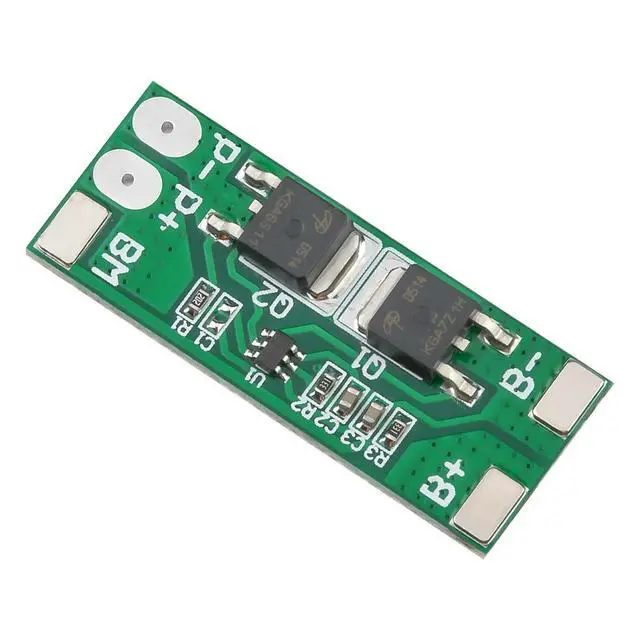 Alt view image 2 of 3 - LiFePO4 Balanced Board BMS 2S 6.4V 10A Charging PCB PCM Short Circuit Protection For LED Power/UPS/Solar Energy