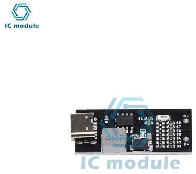 Alt view image 2 of 3 - DC Type-c 5V 500mA CJC5288 Lithium Module Charging Board with Protection Dual Functions Li-ion Charger