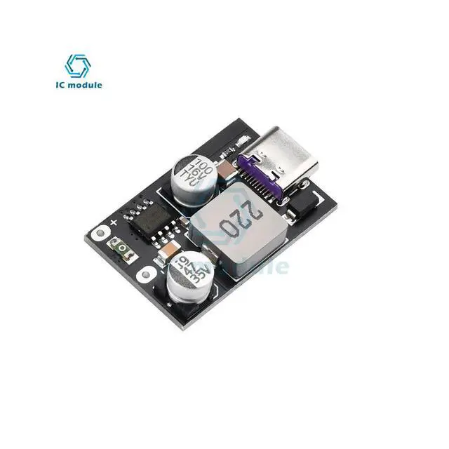 Alt view image 3 of 3 - CKCS 30W Fast Charging Module Type-C Interface PD3.0 PPS Fast Charging QC3.0 Charging Module