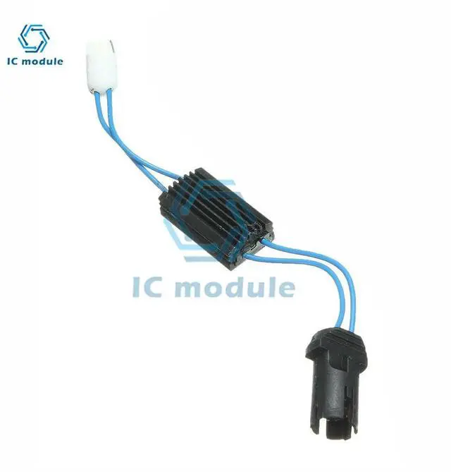 Main image of 12V T10 Canbus Cable LED Warning Canceller Decoder 501 T 10 W5W 192 168 Car Lights Error Load Resistor Diy Electronic Kit