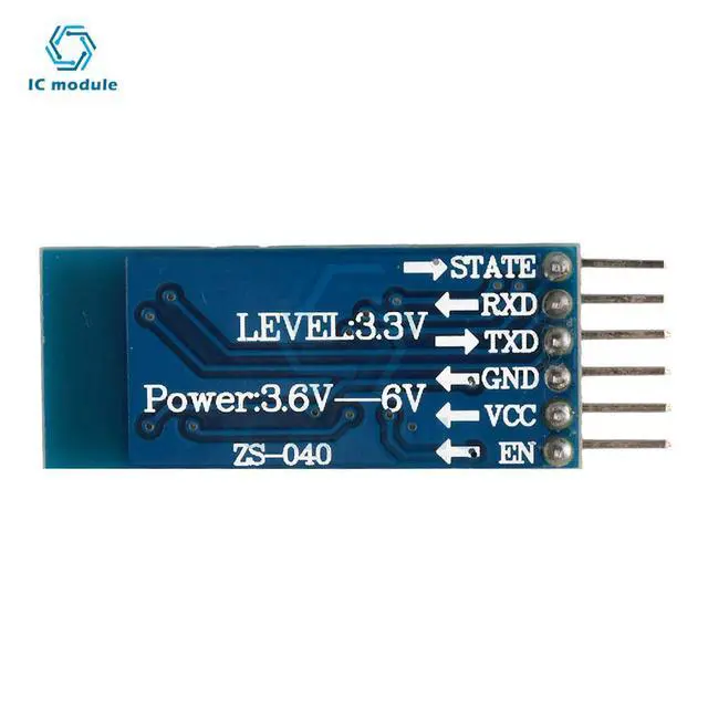 Alt view image 3 of 3 - HC-04 BT RF Master Slave Integrated BT Module 6 Pin Serial Port Module