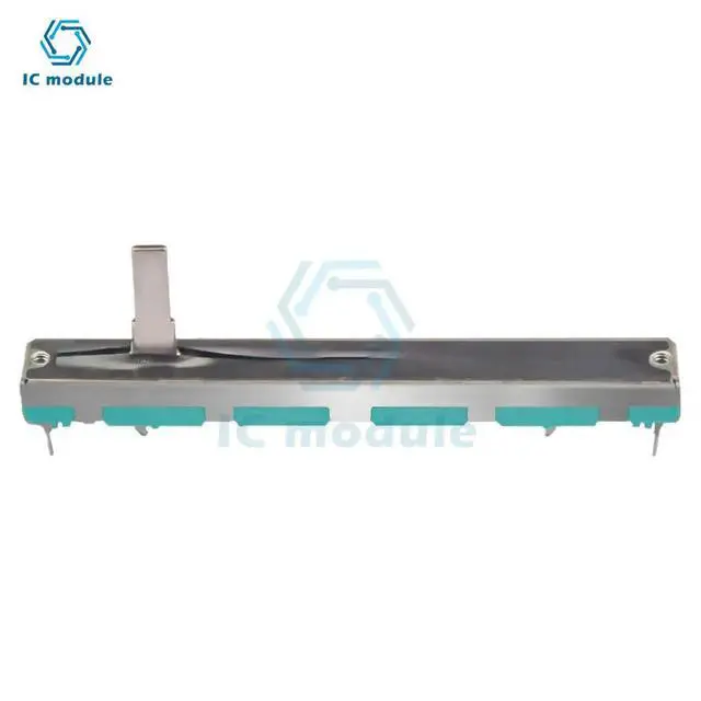 Alt view image 3 of 3 - 5PCS/Lot Slide Straight Slide Liner Potentiometer Resistor B103 10K Ohm Slide Potentiometer Double Linear 10K Potentiometer