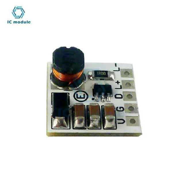 Alt view image 3 of 3 - Mini LD2635MA DC5-27V 350mA Buck HB LED Driver Module Step Down Buck Converter for