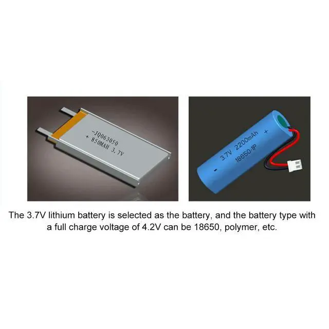 Alt view image 3 of 3 - Lithium Charger Module Type-c USB 2A Charging Board with Dual Protection Functions