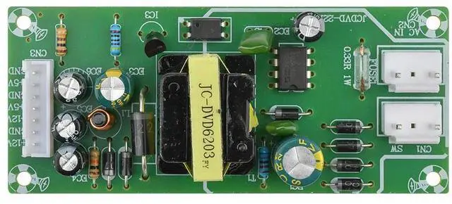 Alt view image 2 of 3 - Evd/dvd universal switching power supply board +5v/+12v/-12v universal power supply circuit module
