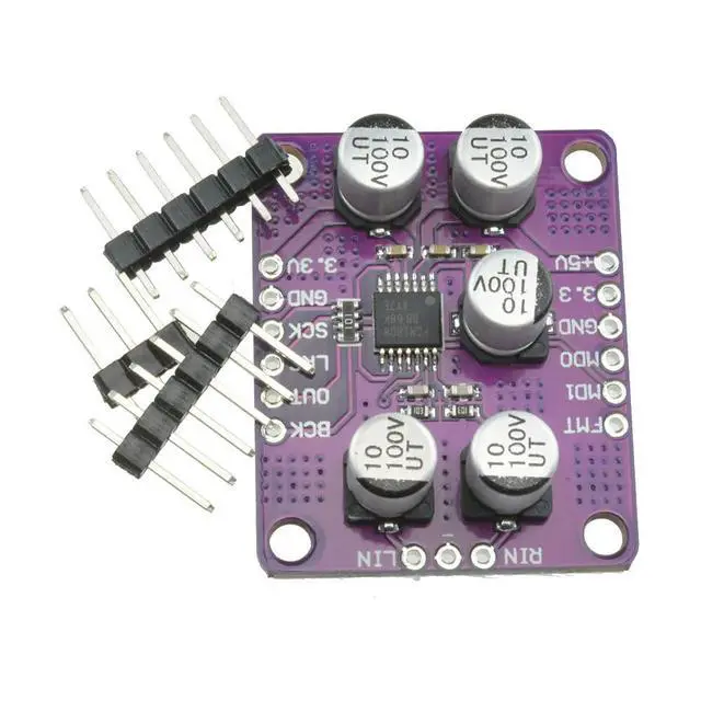 Alt view image 3 of 3 - PCM1808 105dB SNR Audio Amplifier Board Stereo ADC Single-Ended Analog-Input Decoder 24bit Amplifier Board Player Module