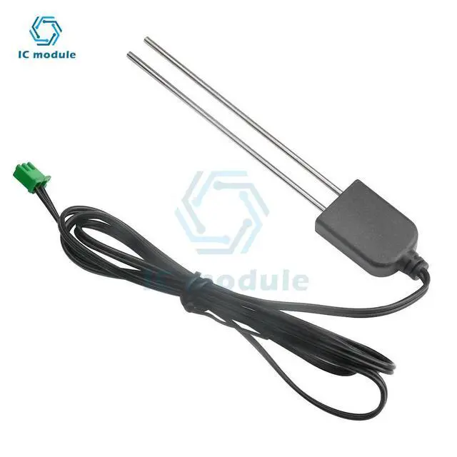 Alt view image 2 of 3 - Soil Moisture Detector Module Soil Humidity Sensor Meter Hygrometer Water Tester Corrosion Resistance Probe DC 3.3-12V with lin