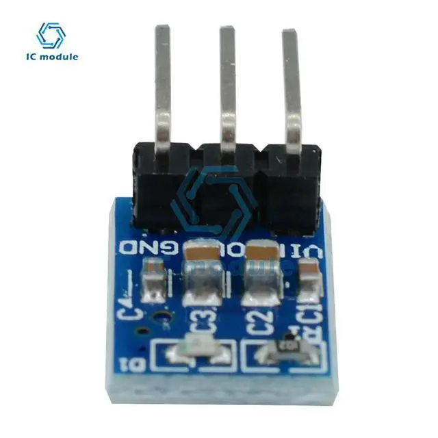Alt view image 3 of 3 - 5PCS/Lot AMS1117-3.3 DC Voltage Regulator Step Down Buck Converter Power Supply Module 4.75V-12V To 3.3V 800mA