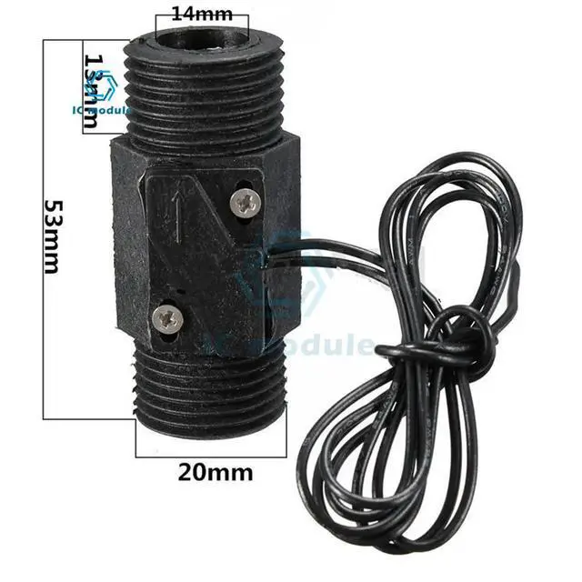 Alt view image 3 of 3 - AC 220V 3A 22mm Vertical Horizontal Magnetic Water Flow Switch Pressure Resistant Liquid Water Level Pump Flow Sensor Switch