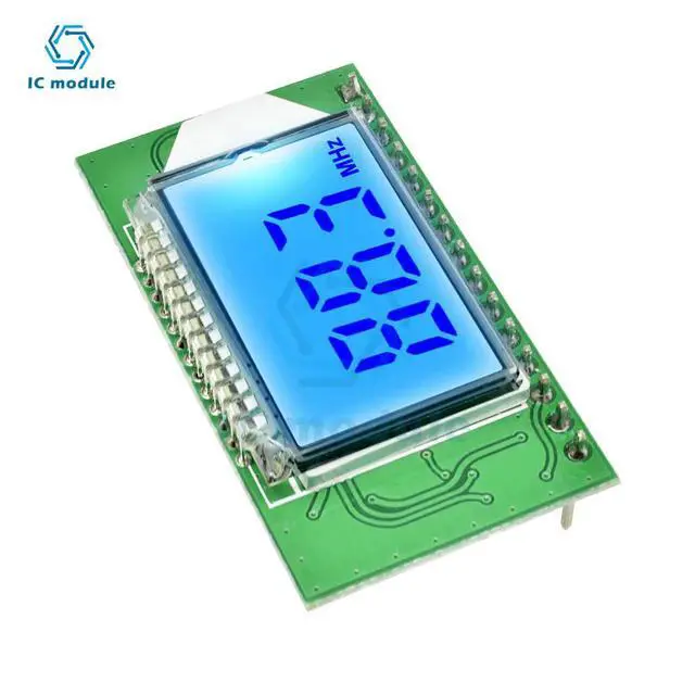 Alt view image 3 of 3 - 87-108MHz FM Radio Receiver Module LCD Display Microphone Stereo Board Digital Noise Reduction