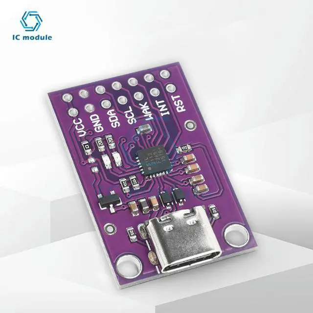 Alt view image 3 of 3 - CP2112 Module USB to SMBus/I2C Converter, Compact 32mm*21mm Size with HID Class Support, No Driver Needed