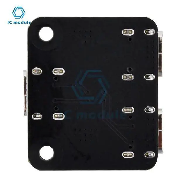 Alt view image 2 of 3 - Type-C interface power splitter is suitable for Raspberry Pi 4 USB 1 to 2 module
