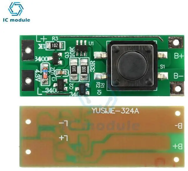 Main image of 3V 12V Blinking Module Switch Switch High Light, Bright, Blinking Car Light LED Lighting Control Board Driver Board