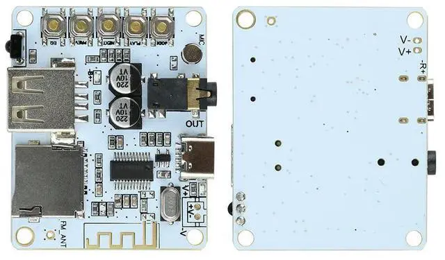 Main image of BT 5.4 Audio Decoding Module USB/Bluetooth Receiver Board with Type-C Power Supply for Hi-Fi Audio Playback