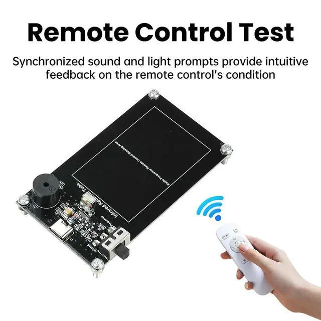 Alt view image 2 of 3 - DC 5V Infrared Remote Controller Detector Sensor Module Tester Board Type -C Interface