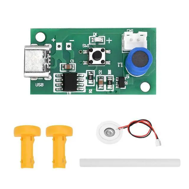 Alt view image 3 of 3 - Type-C Ultrasonic Mist Maker Transducer Film Plate Accessories Humidifier Rubber Gasket Interface