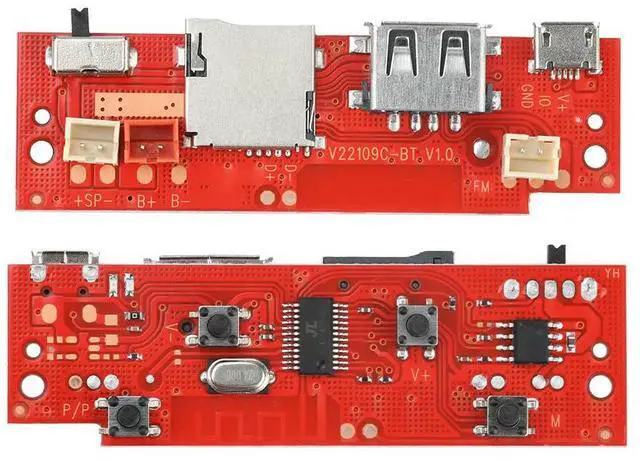 Main image of V109 DC 5V BT Audio Amplifier Decoder Board DIY Mp3 Amplifier BT Module Micro USB Interface TF/USB