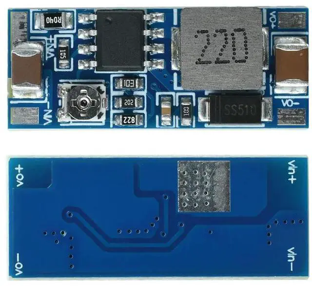 Main image of Adjustable DC-DC Step-down Module 8-100V to 5-20V Power Module High Current 2A Small Volume for Electronics