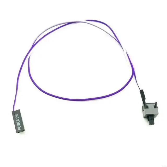 Alt view image 5 of 6 - 2PCS Chassis Power Switch Cables Motherboard Line Desktop Switch Line