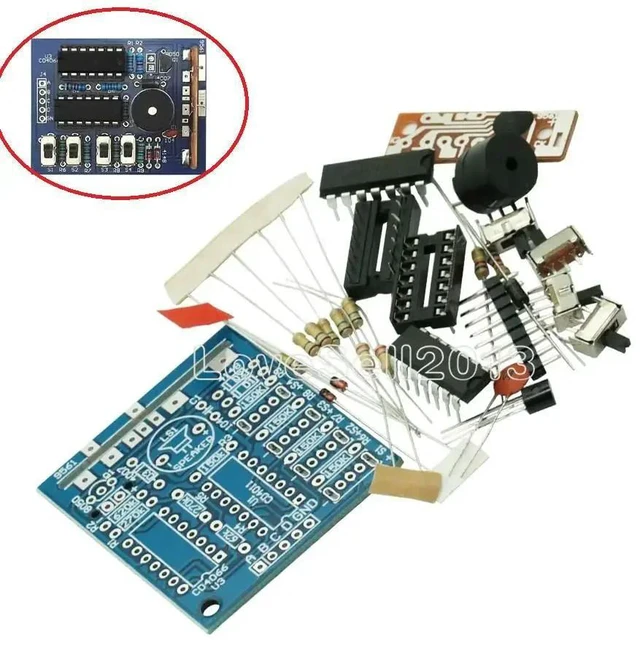 Alt view image 4 of 6 - 16 Music Box 16 Sound Box BOX-16 16-tone box electronic module Board DIY Kits