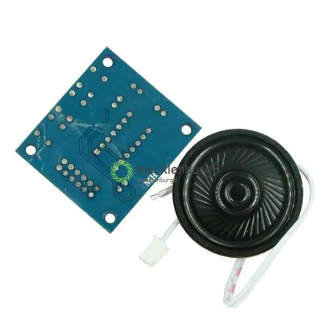 Alt view image 5 of 6 - ISD1820 Recording Module Voice Playback Module Mic Sound Audio TeledBoard With Microphones + Loudspeaker for 3-5V
