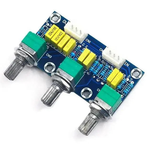 Alt view image 4 of 6 - XH-M802 Amplifier Board High and Low Voltage Mixer Tone Board Volume Control Subwoofer PCB Adjustment Amplificador