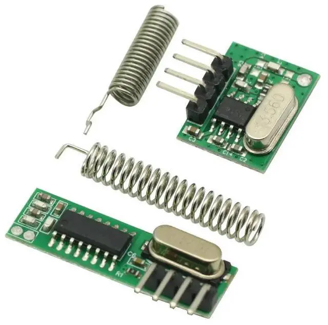 Main image of 1PCS 433 Mhz RF Receiver and Transmitter Module 433Mhz Remote controls For Module Board