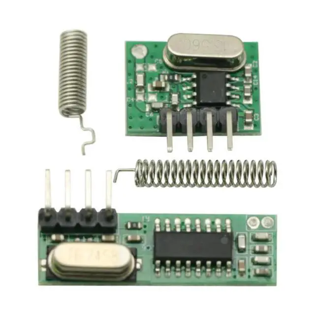 Alt view image 2 of 6 - 1PCS 433 Mhz RF Receiver and Transmitter Module 433Mhz Remote controls For Module Board